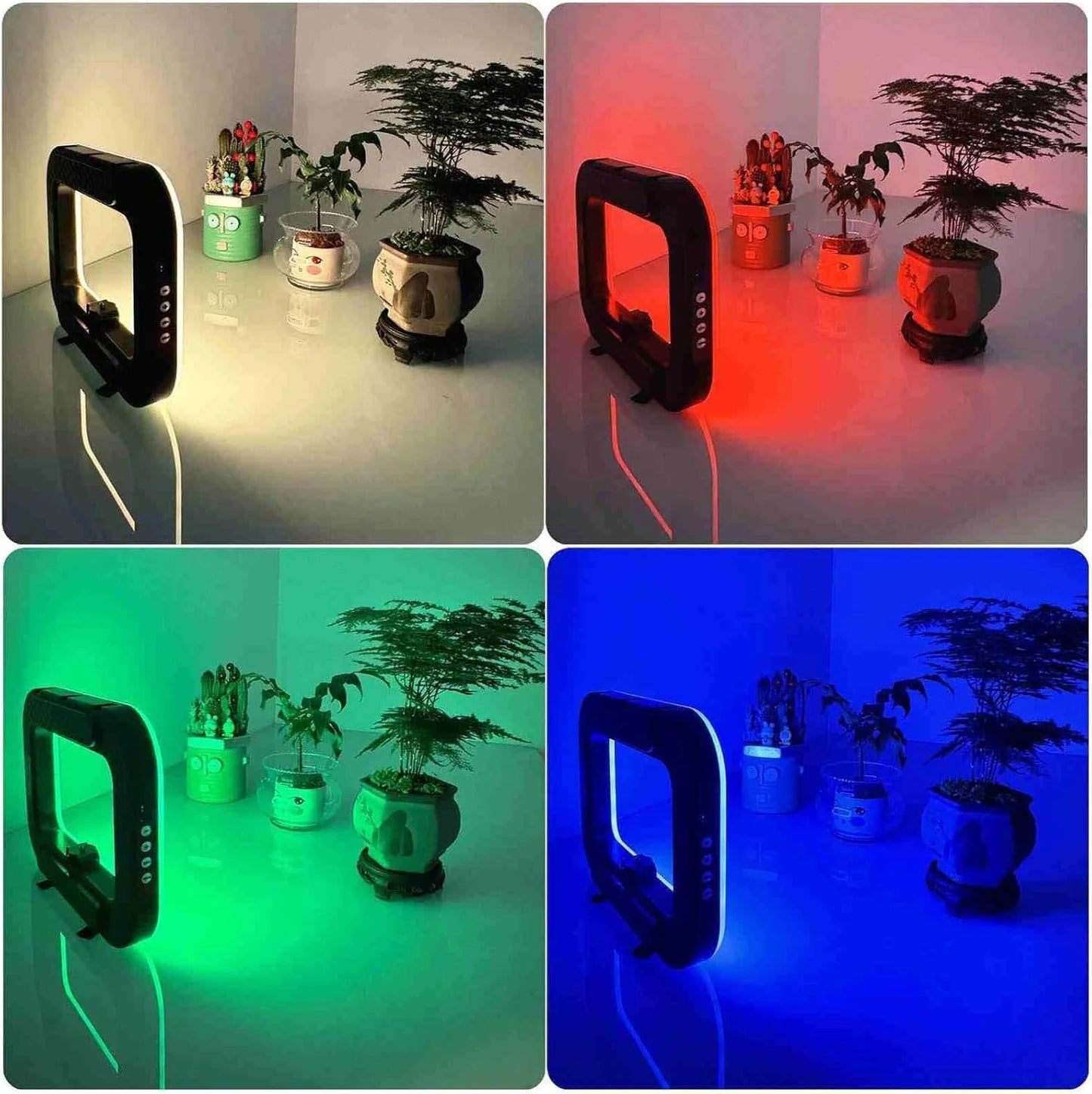 Anneau lumineux vidéo rectangulaire